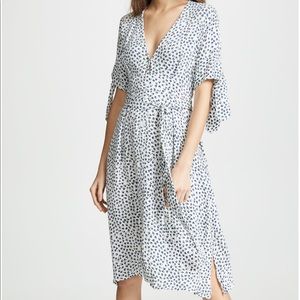 FAITHFULL THE BRAND Nina Midi Dress, S